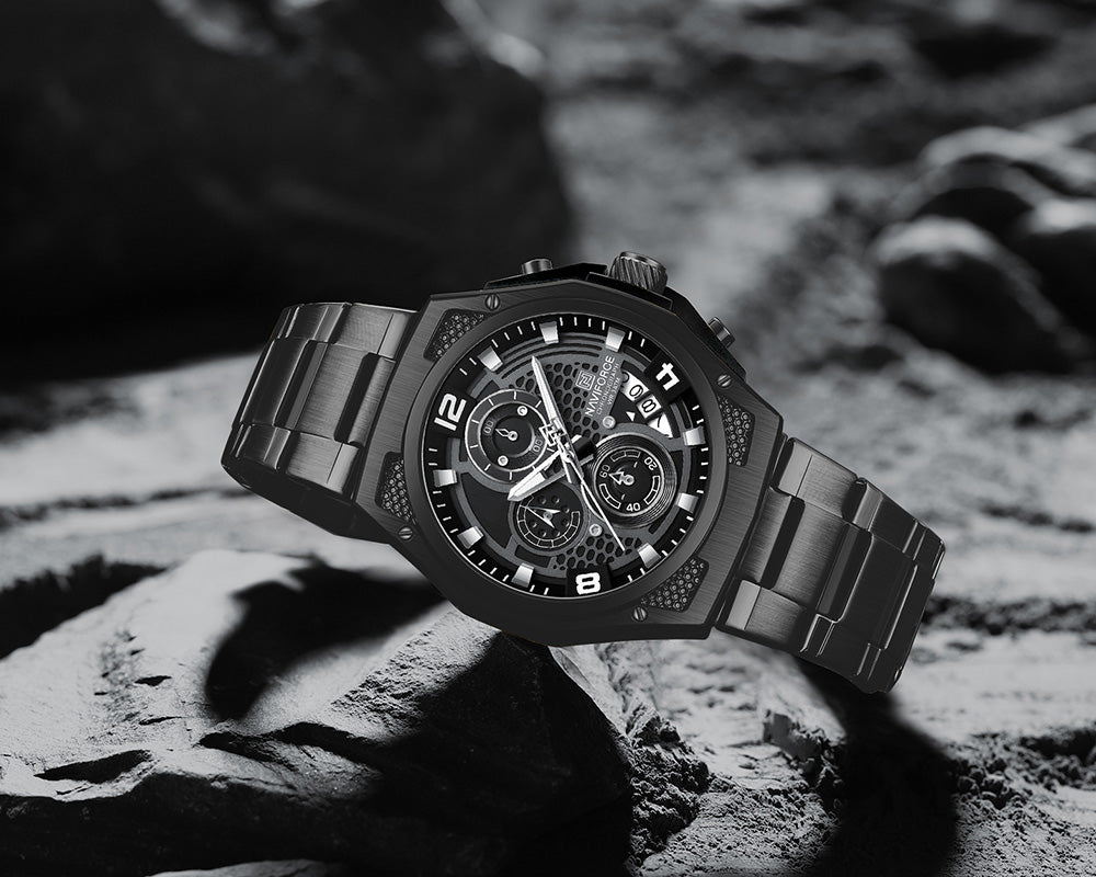 Naviforce NF8051S Men’s Stainless Steel Strap