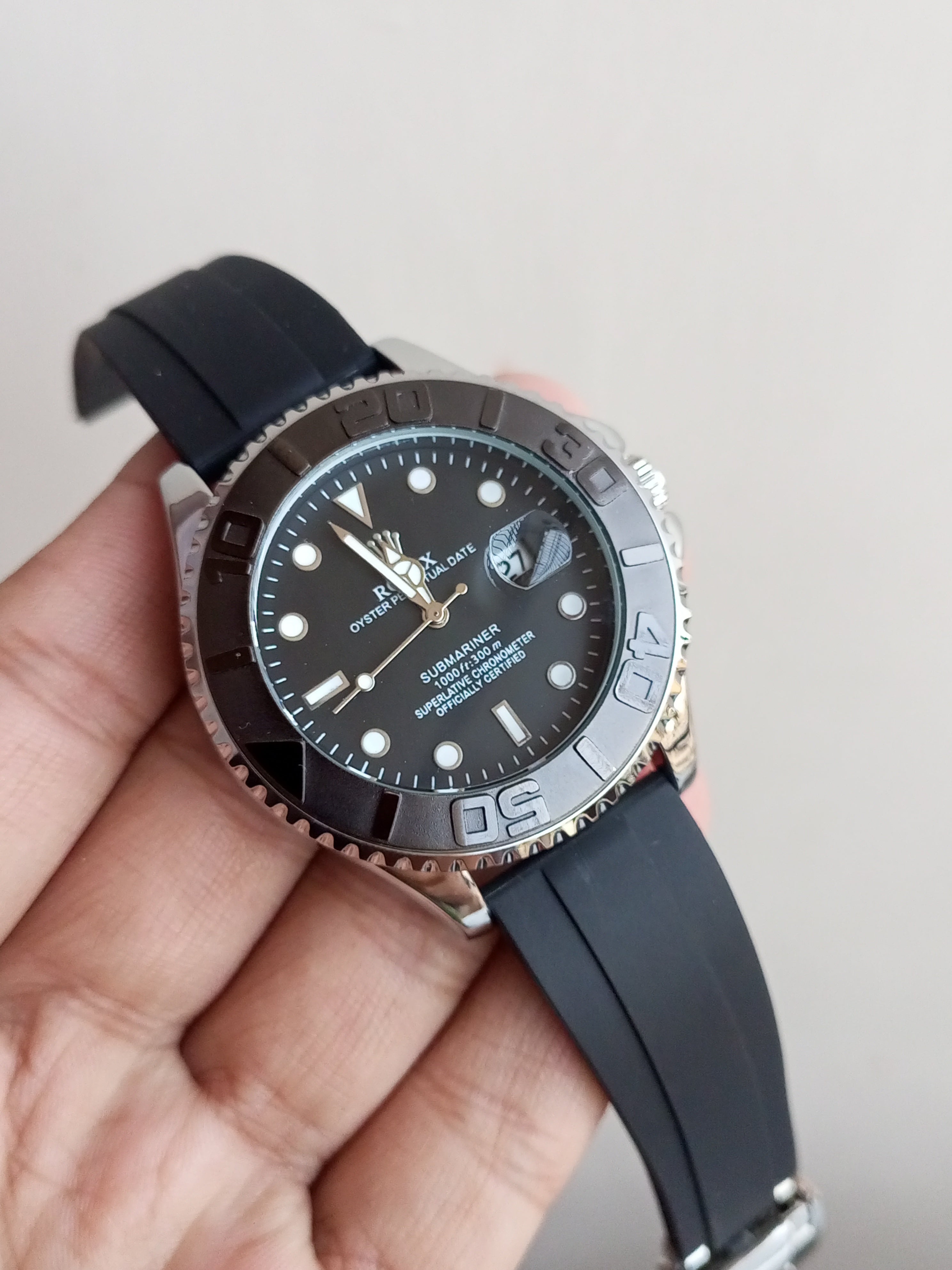 Men's Rolex pu-Master 40