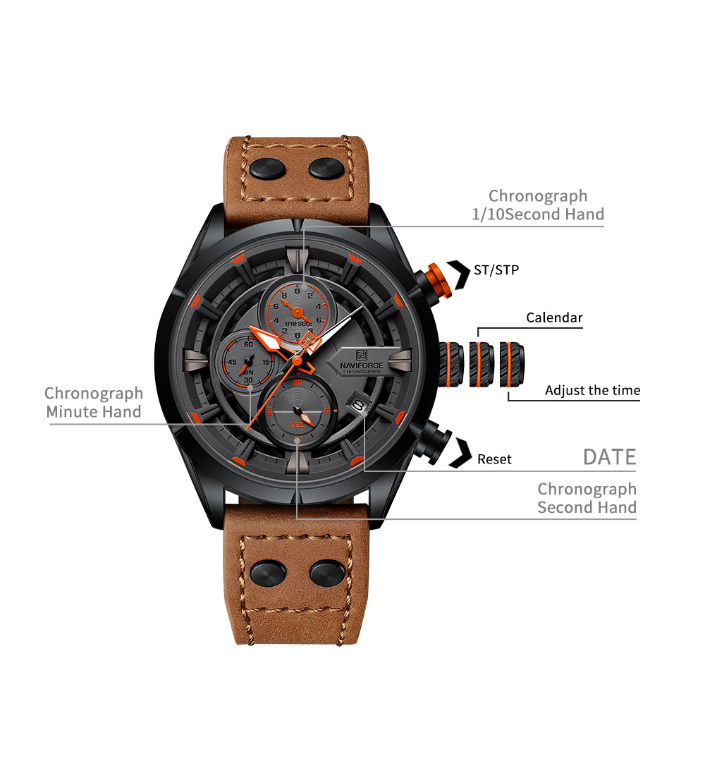 Naviforce NF8045 Vintage Sports