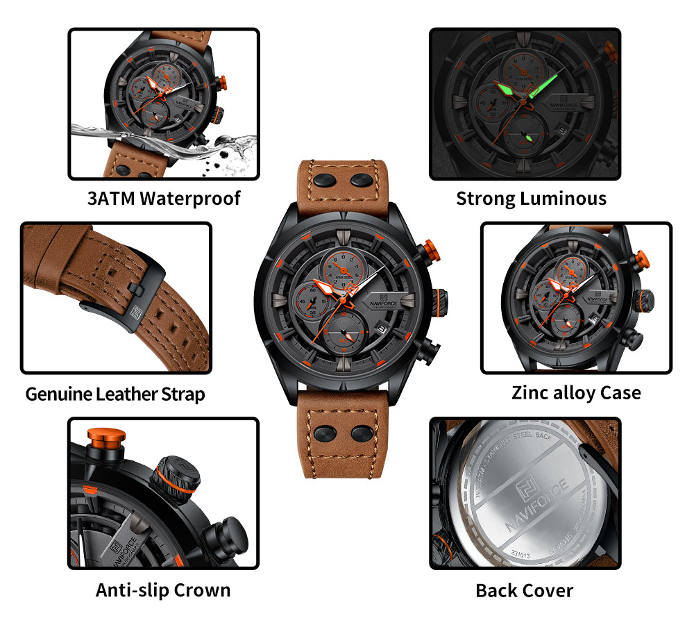 Naviforce NF8045 Vintage Sports