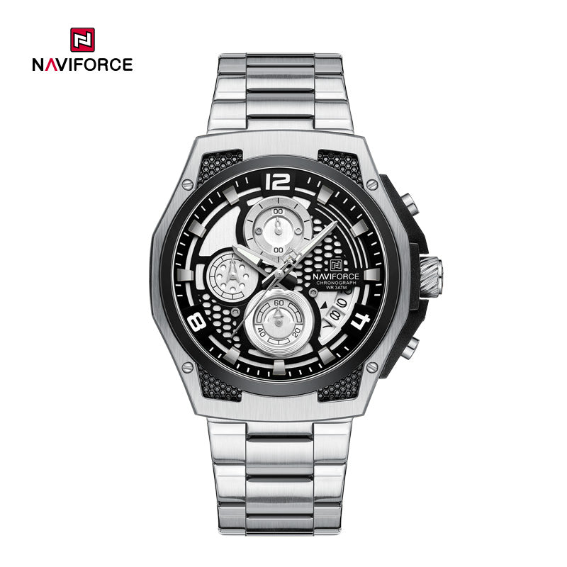 Naviforce NF8051S Men’s Stainless Steel Strap