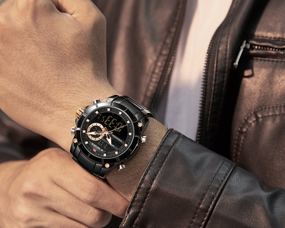 NAVIFORCE NF9163 Military Sport Digital Analog