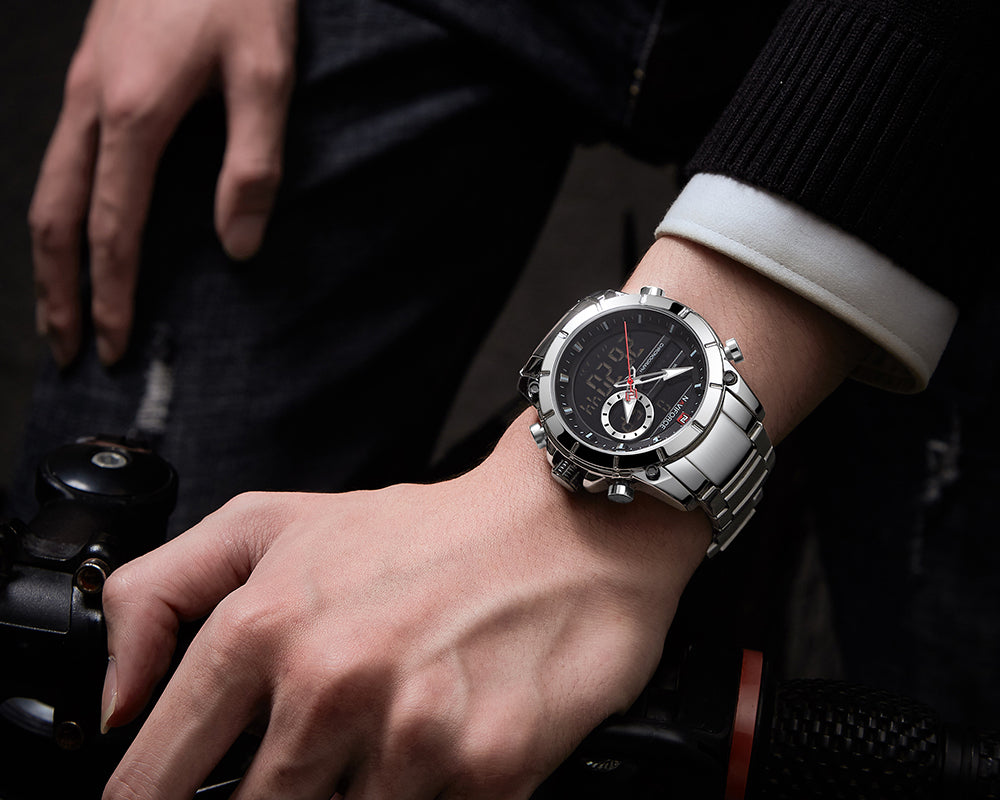 NAVIFORCE NF9163 Military Sport Digital Analog