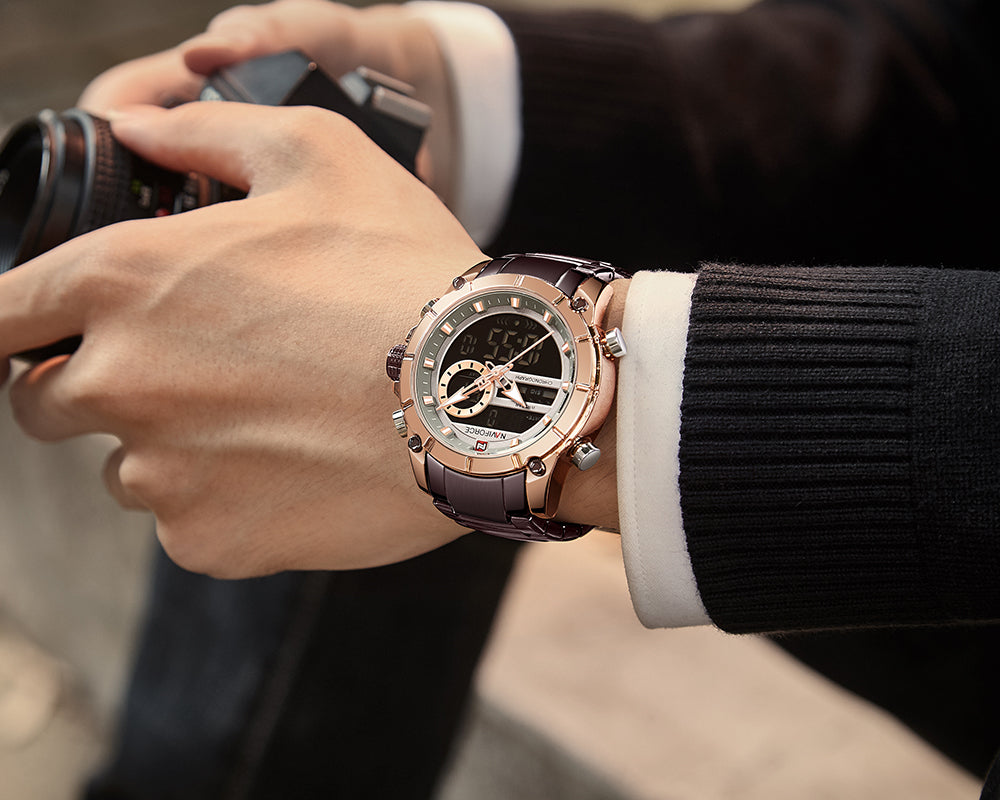 NAVIFORCE NF9163 Military Sport Digital Analog