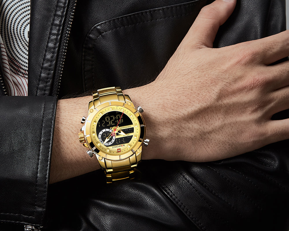 NAVIFORCE NF9163 Military Sport Digital Analog