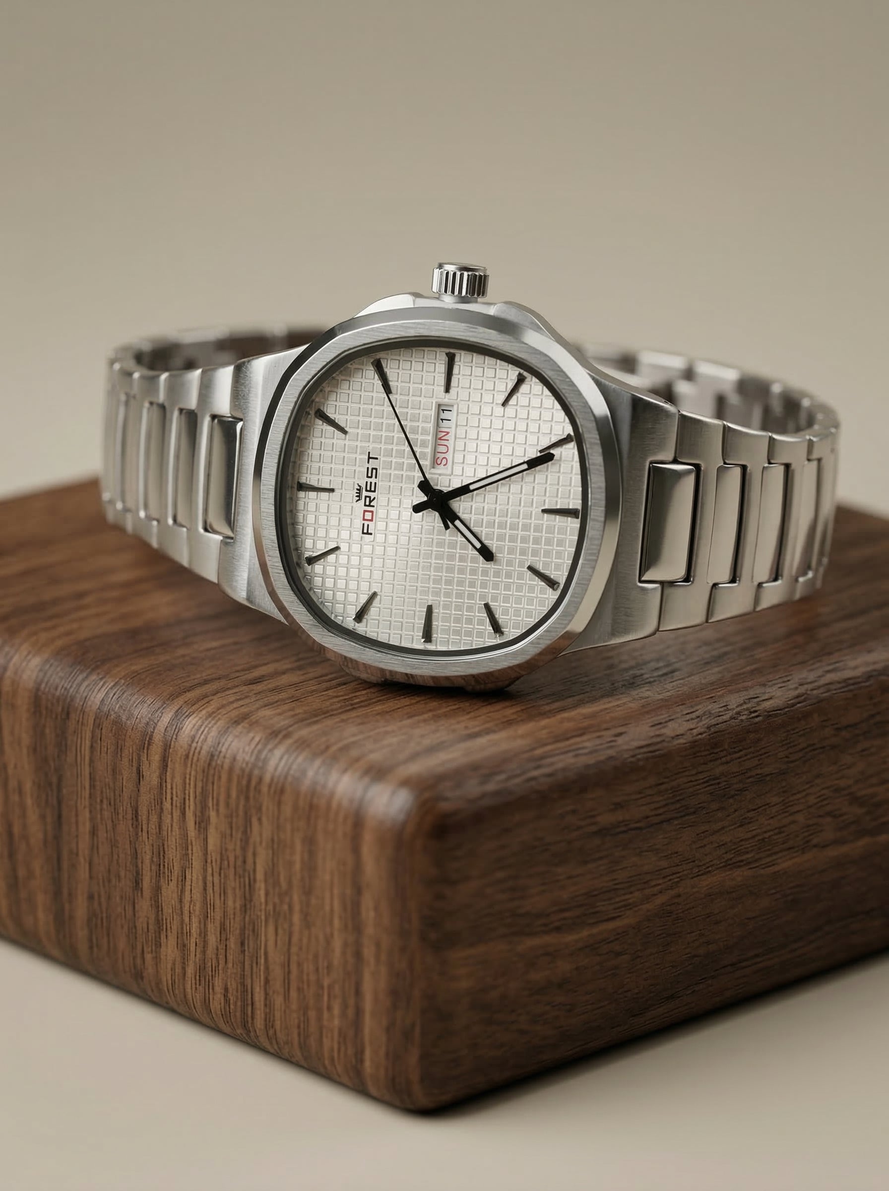 Forest Retro Silver Waffle (TWM Curated)
