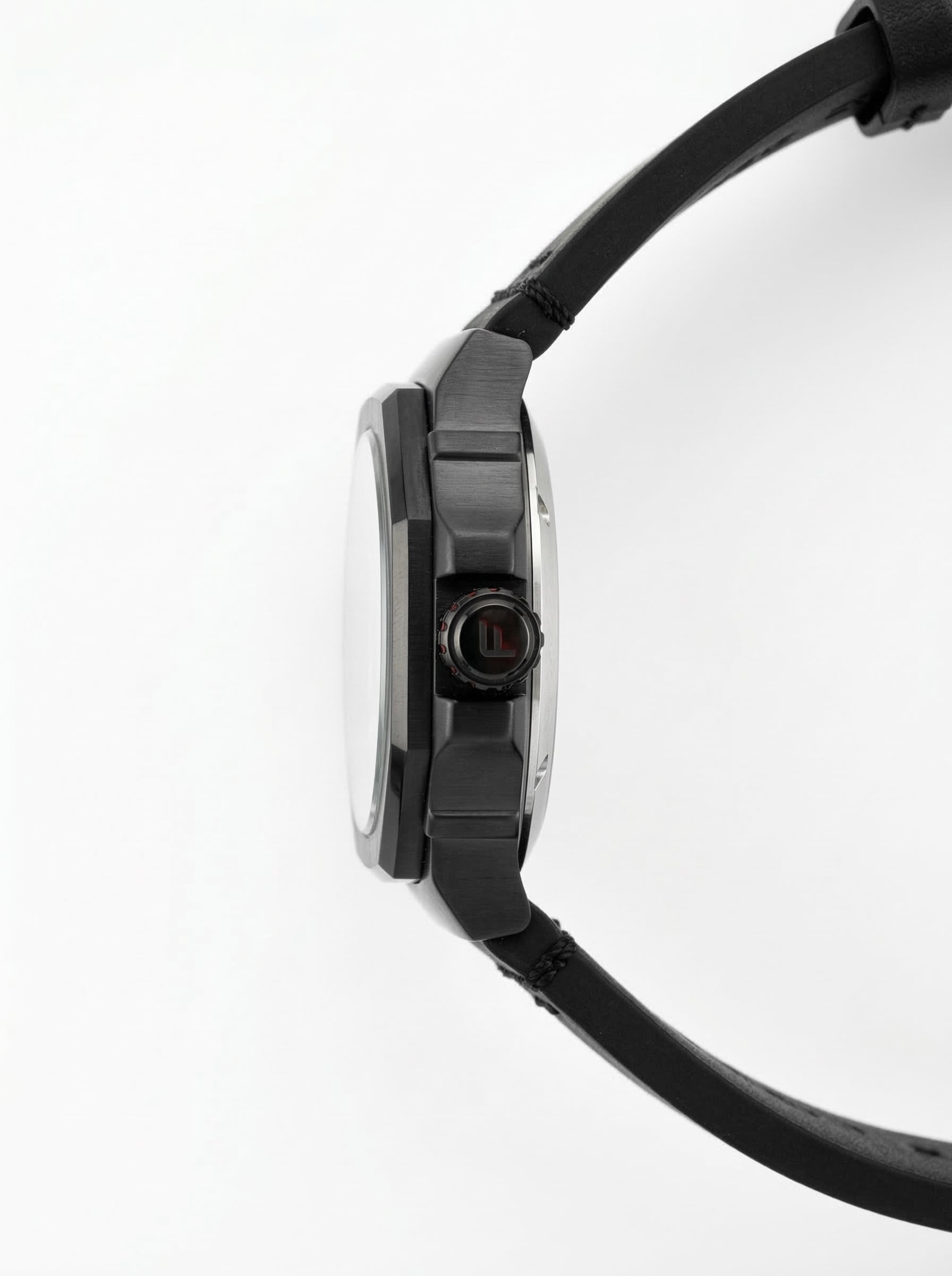 Forest Stealth Edition – Silver Dial Matte Black Watch (TWM Curated)