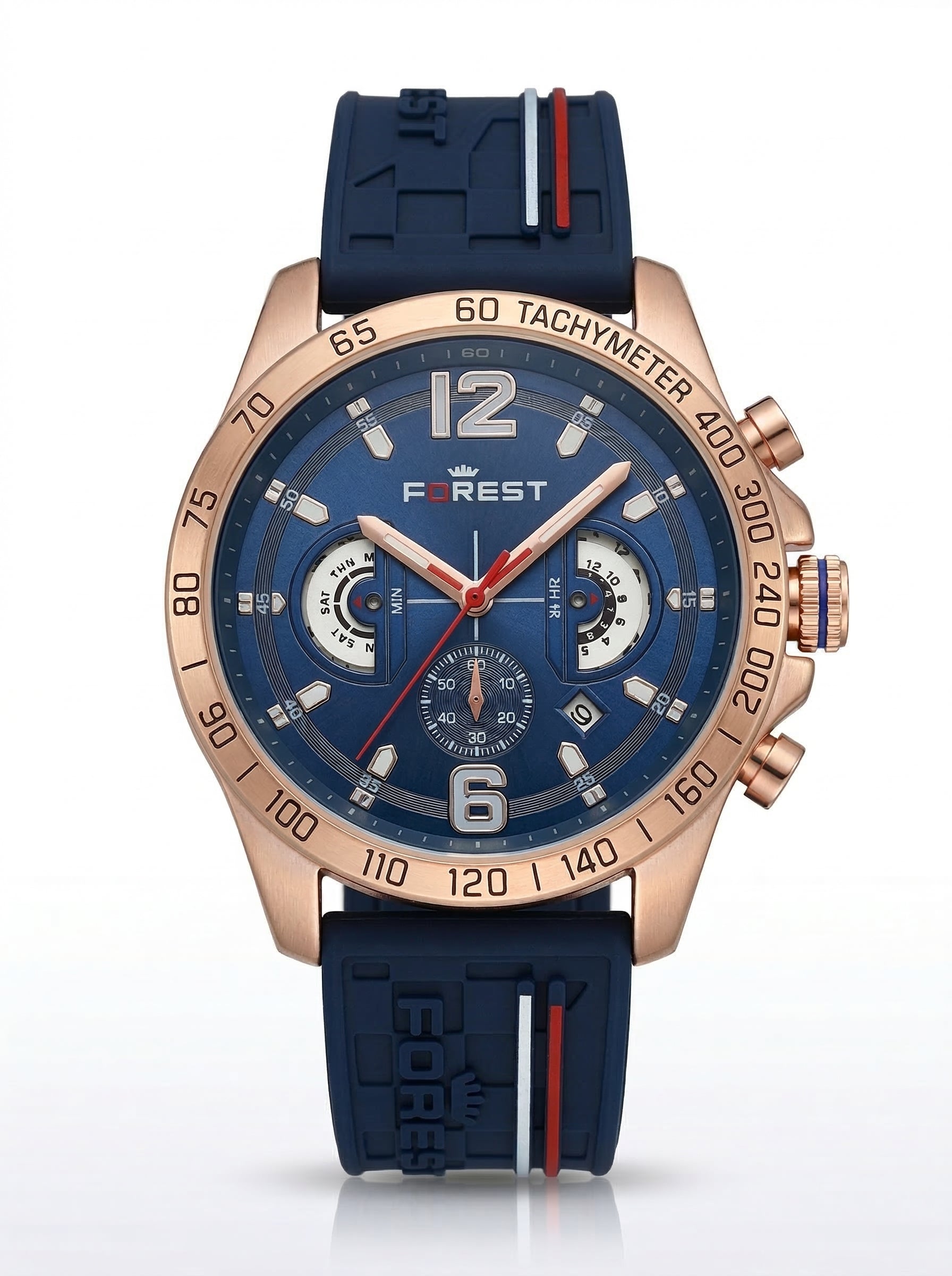 Forest Navigator Rose Gold & Navy Blue (TWM Curated)