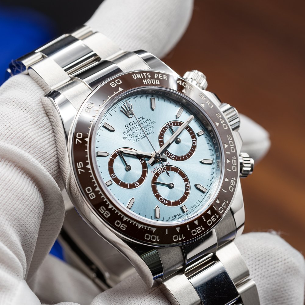 Rolex Cosmograph Daytona Ice-Blue Dial comInline Delivery Info