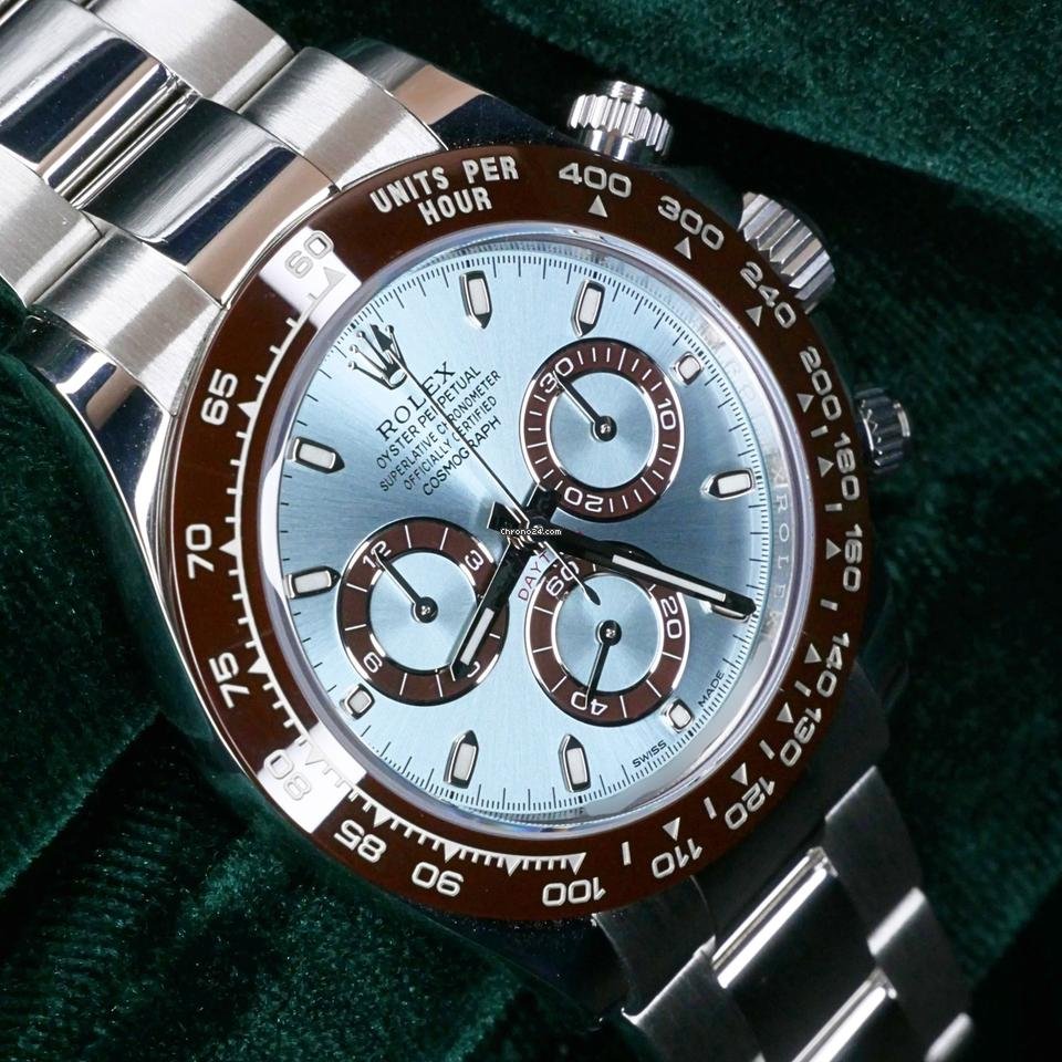 Rolex Cosmograph Daytona Ice-Blue Dial comInline Delivery Info