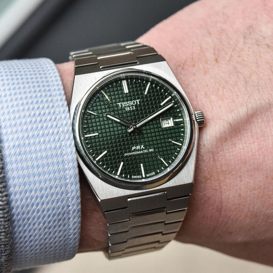 TISSOT PRX GREEN 35MM