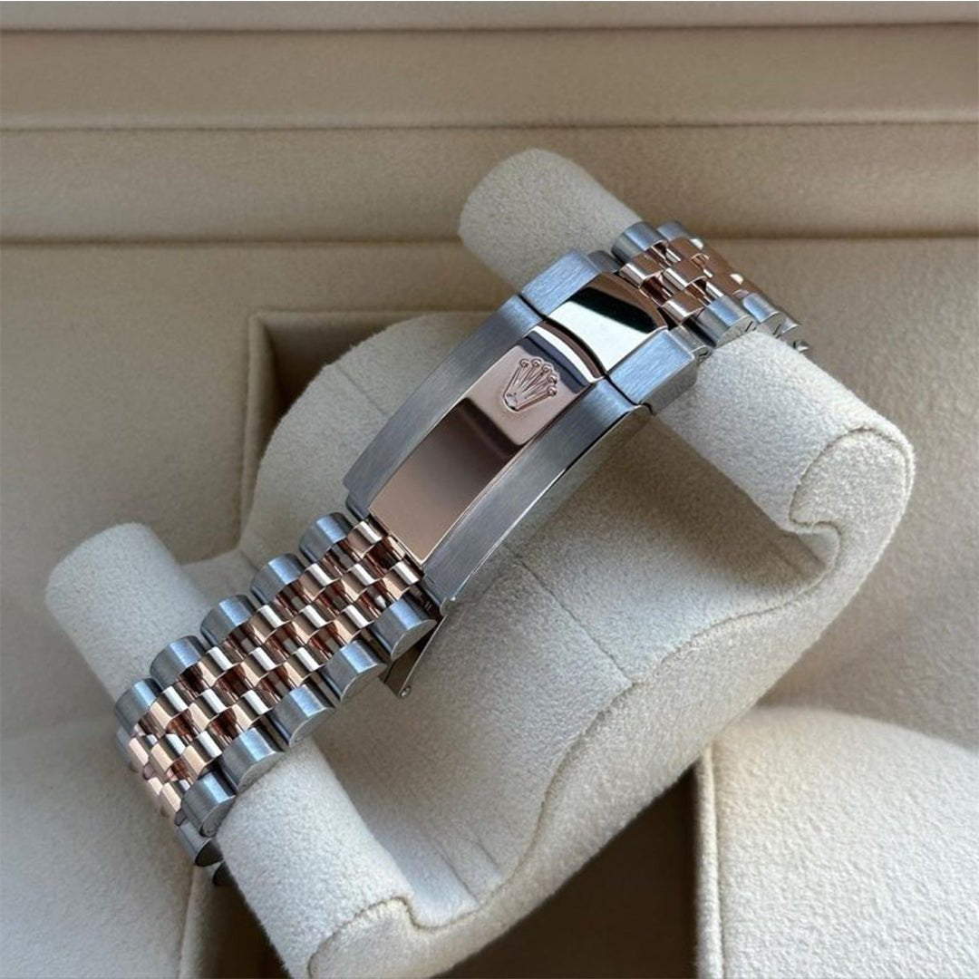 Rolex Datejust Rosegold Gold Diamond Metal Watch  comInline Delivery Info