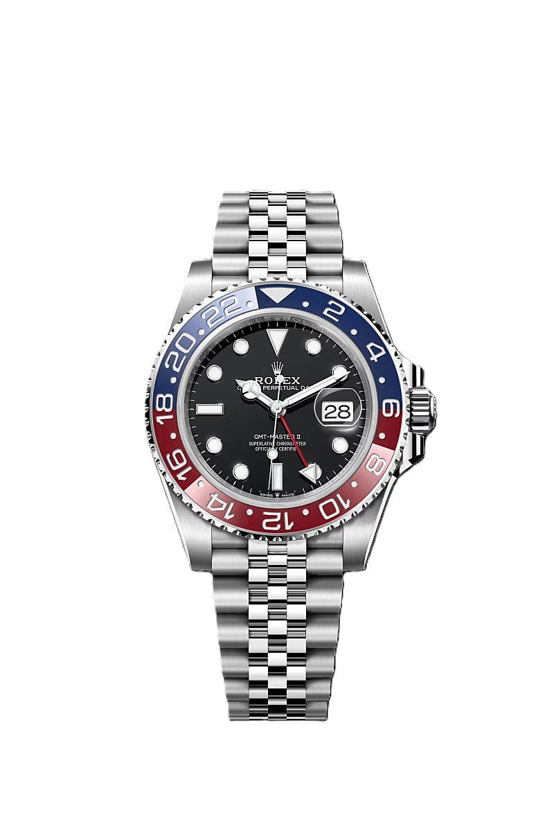 ROLEX GMT MASTER 2 LEFT HAND WATCH – .comInline Delivery Info